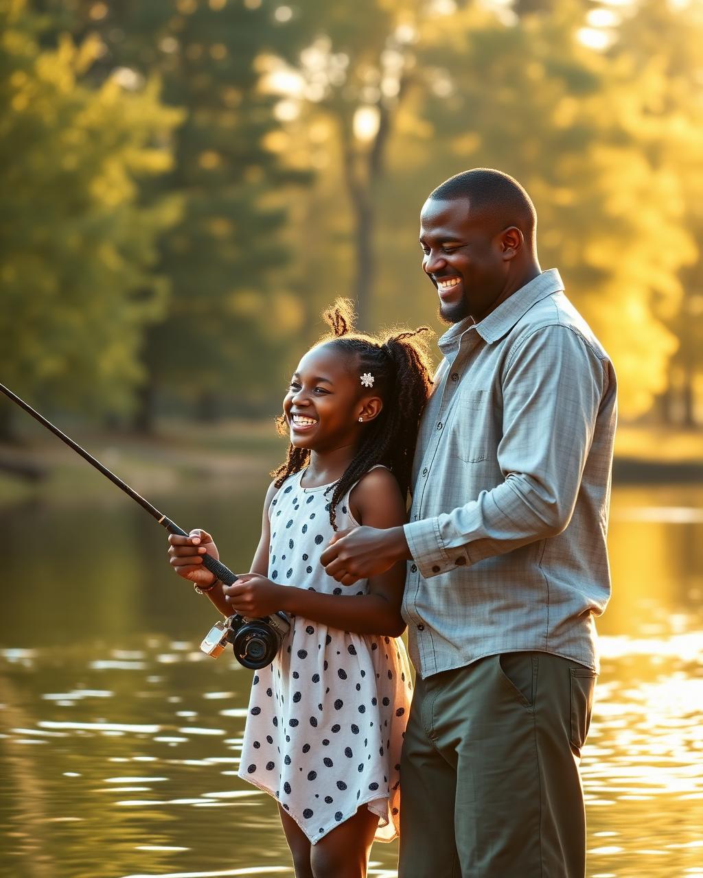 Fishing at the Pond